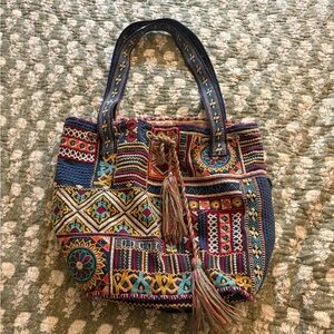 Johnny Was Patterned Tote Bag